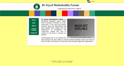 Desktop Screenshot of drfatemi.com